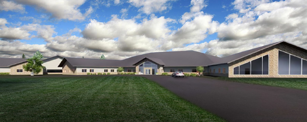 Rendering of The New Wikwemikong Nursing Home